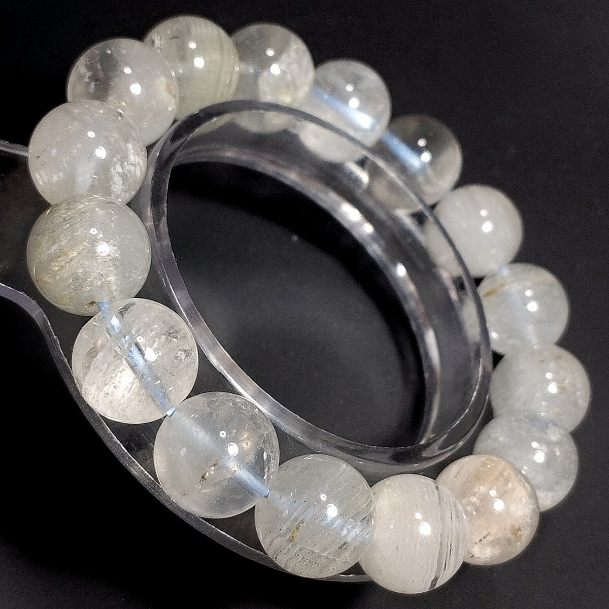 ブルーガーデンクォーツ ブレスレット 千層龍神ガーデン 13mm ブルーガーデンクォーツ ブレスレット 千層龍神ガーデン 13mm