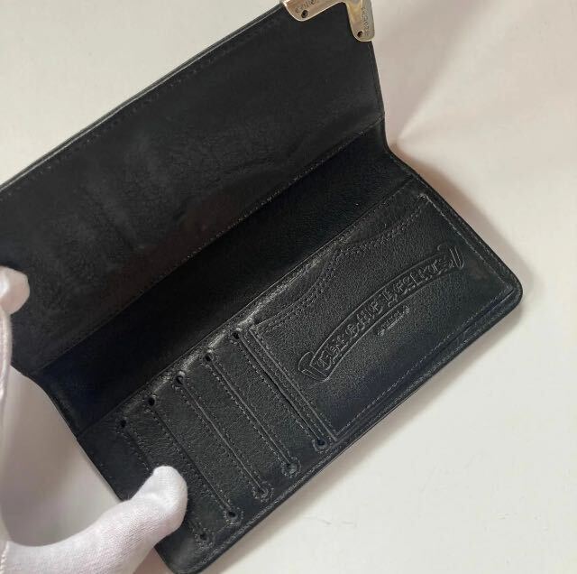 希少 美品 クロムハーツ シングルフォールド ウォレット 希少 美品 クロムハーツ シングルフォールド ウォレット