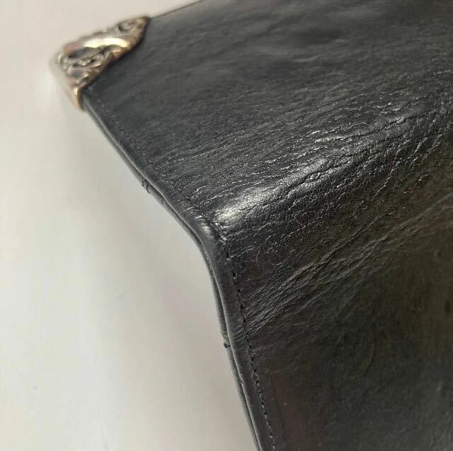 希少 美品 クロムハーツ シングルフォールド ウォレット 希少 美品 クロムハーツ シングルフォールド ウォレット