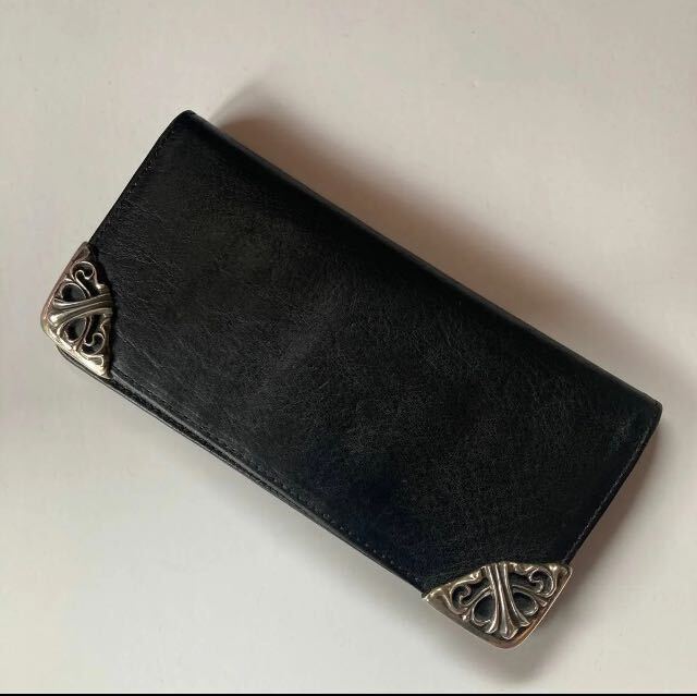 希少 美品 クロムハーツ シングルフォールド ウォレット 希少 美品 クロムハーツ シングルフォールド ウォレット