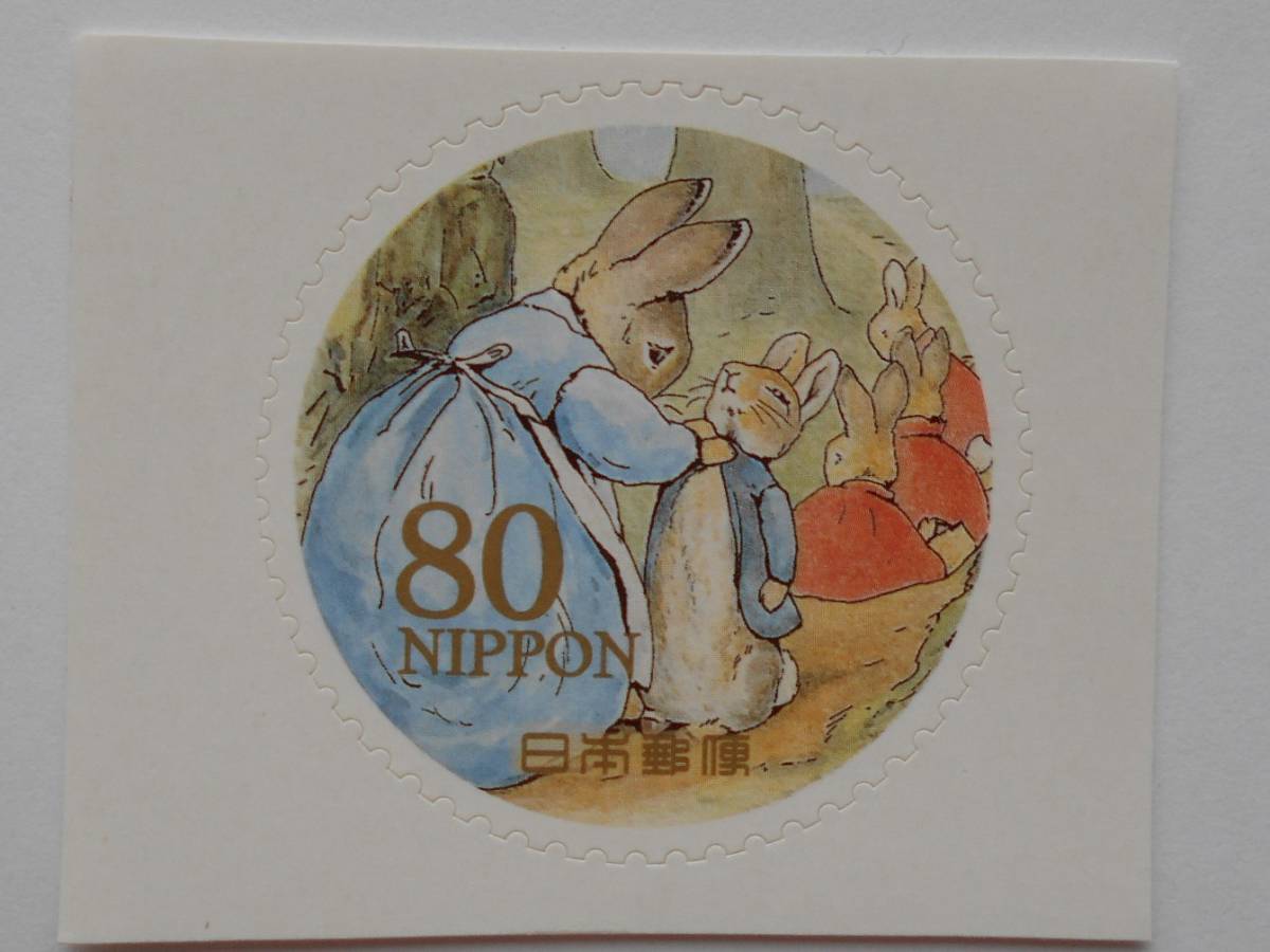  Peter Rabbit. .. нет серии 2011 80 иен наклейка марка 