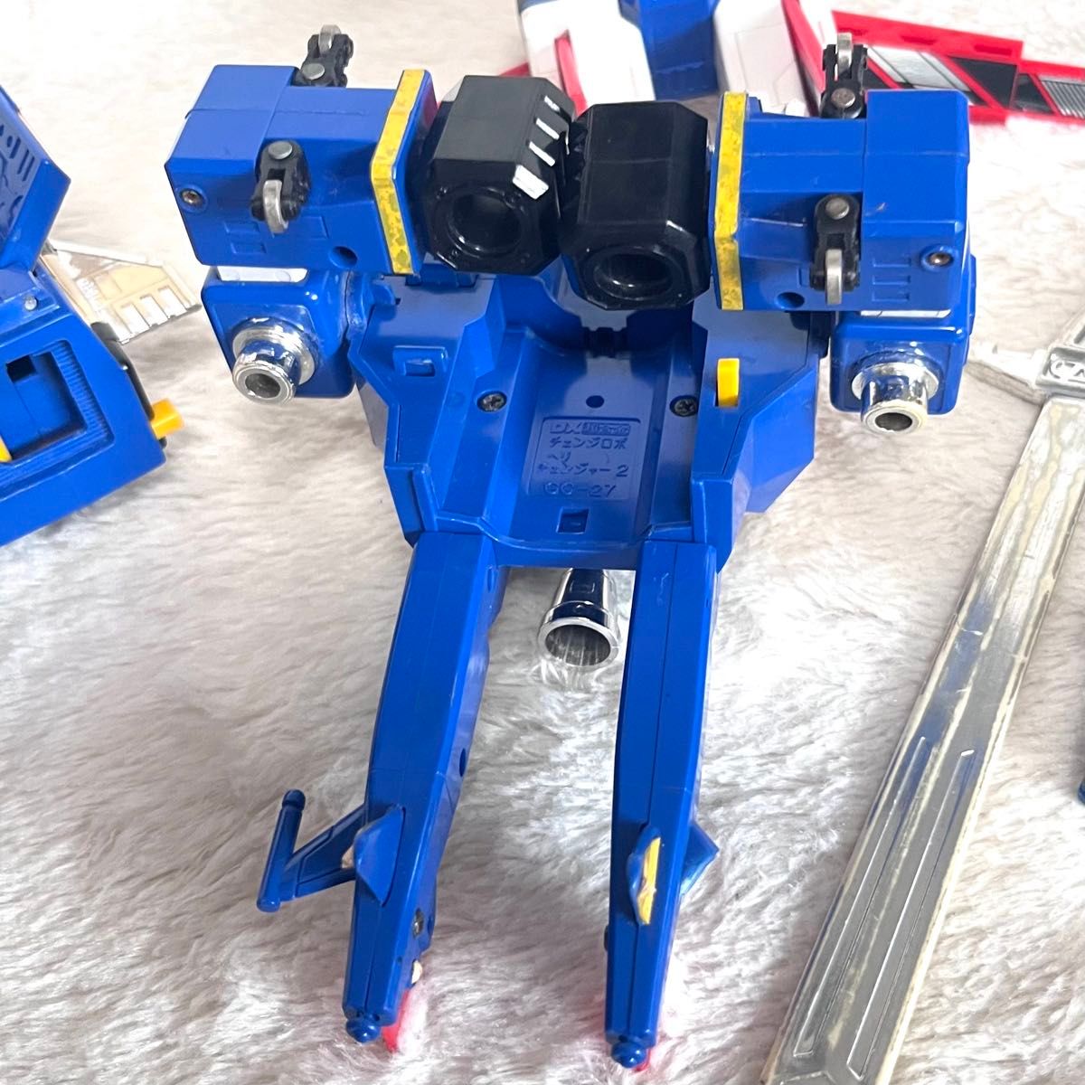 当時物 電撃合体 チェンジロボ 電撃剣 DX 超合金 電撃戦隊 当時物 電撃合体 チェンジロボ 電撃剣 DX 超合金 電撃戦隊