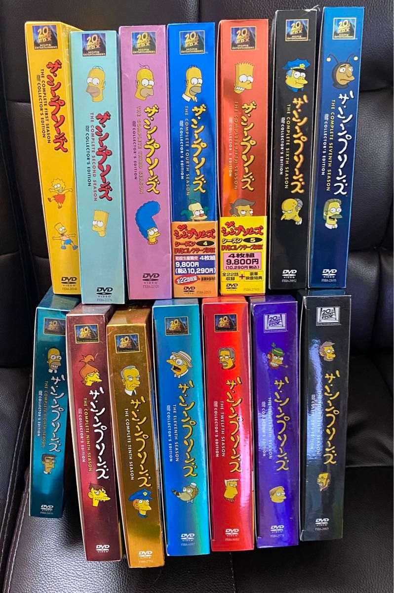 シンプソンズ 絶版DVD BOXシーズン1〜14フルセット おまけ付 シンプソンズ 絶版DVD BOXシーズン1〜14フルセット おまけ付
