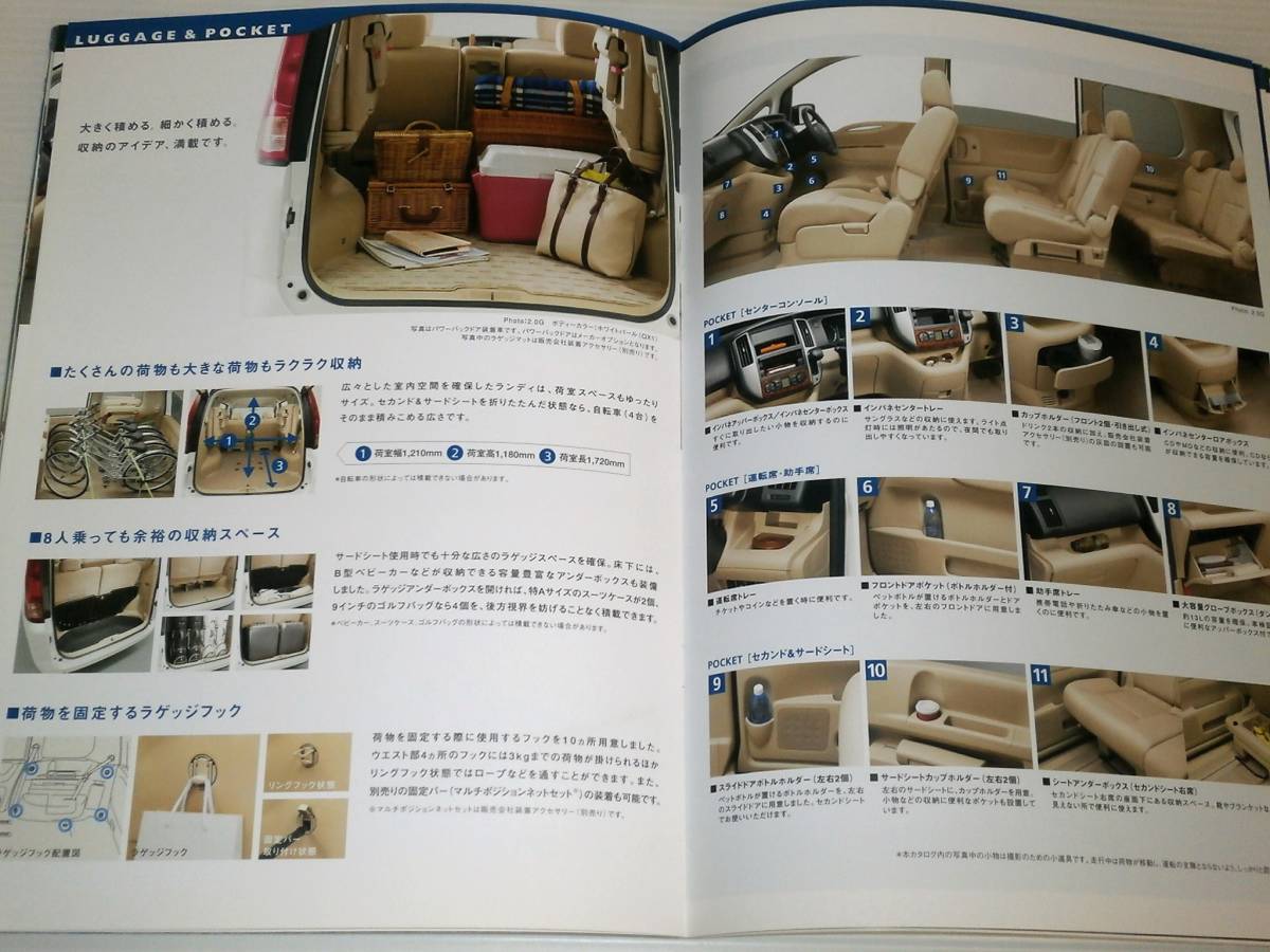 【カタログのみ】スズキ　LANDY　ランディ　2008.4_画像8