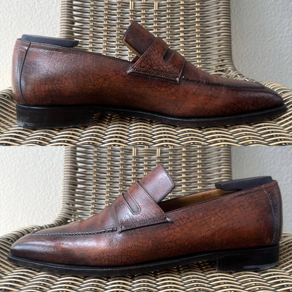 特注 Berluti Andy Loafers Limited Edition Crocodile Design 特注 Berluti Andy Loafers Limited Edition Crocodile Design