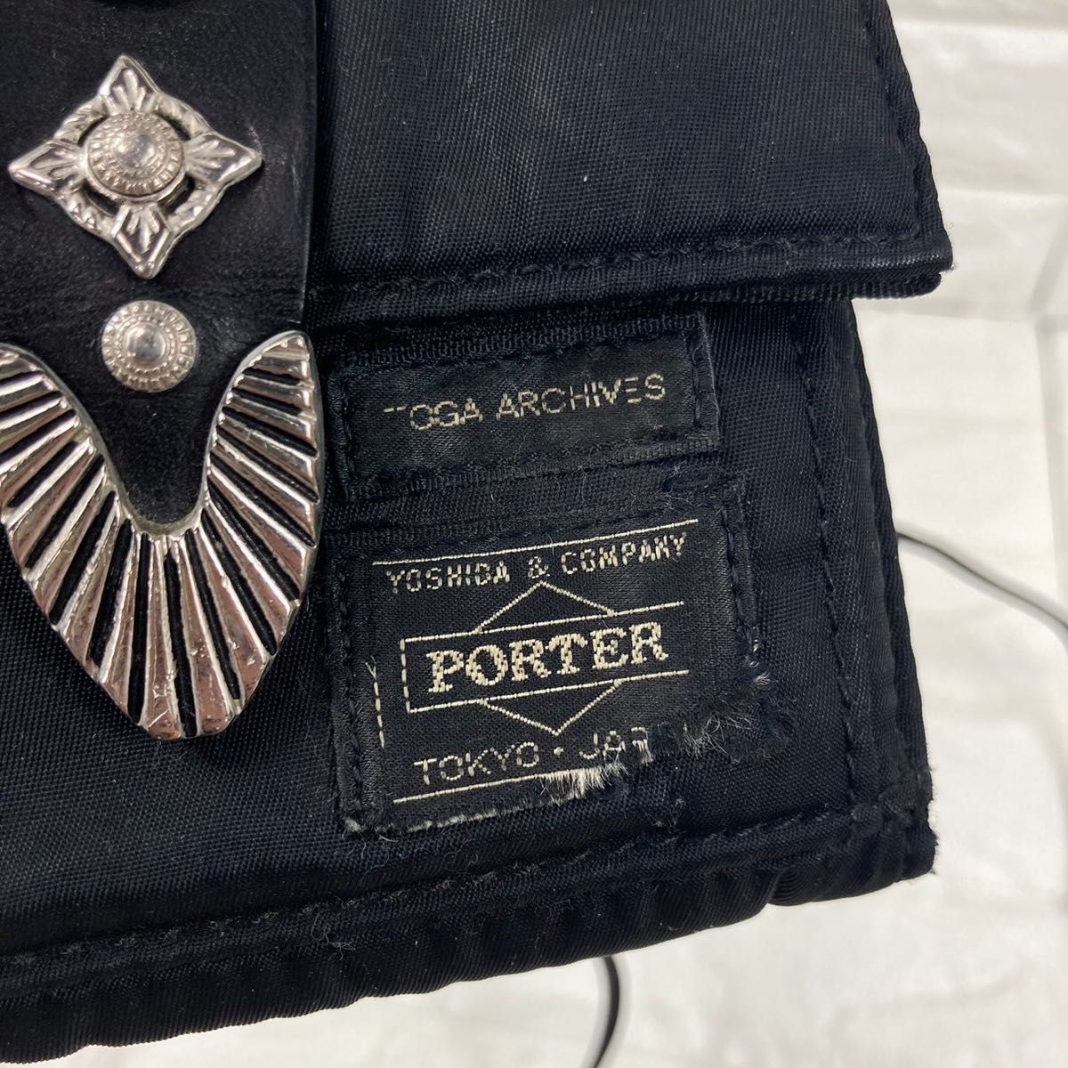 希少レア TOGA ×PORTER ショルダーウォレット ブラック 黒 三 希少レア TOGA ×PORTER ショルダーウォレット ブラック 黒 三