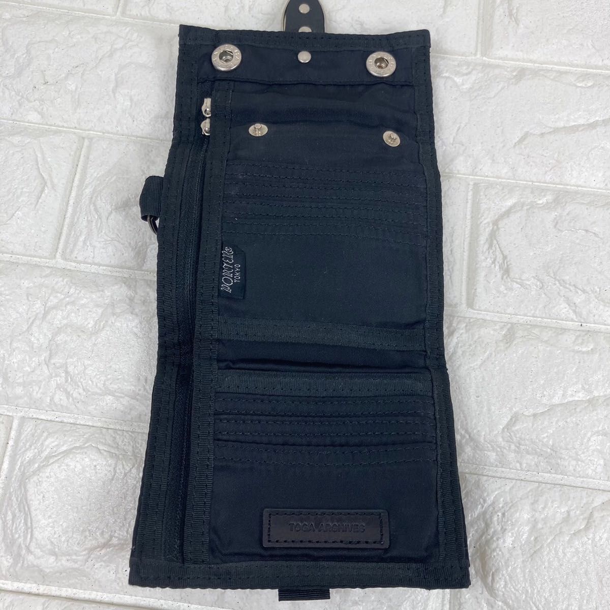 希少レア TOGA ×PORTER ショルダーウォレット ブラック 黒 三 希少レア TOGA ×PORTER ショルダーウォレット ブラック 黒 三
