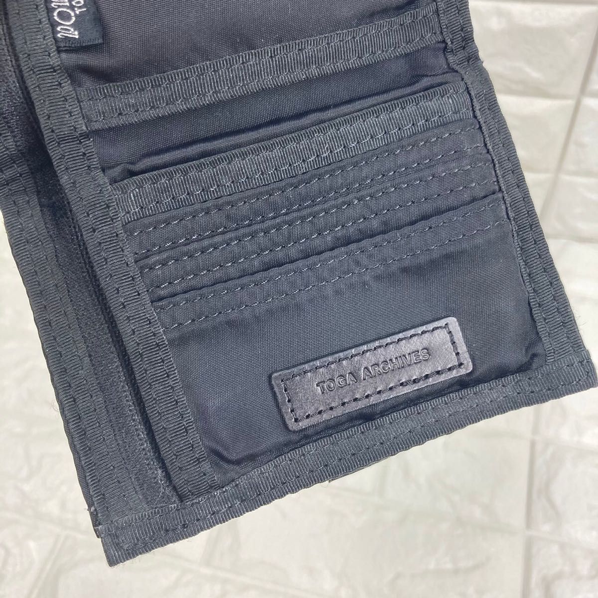 希少レア TOGA ×PORTER ショルダーウォレット ブラック 黒 三 希少レア TOGA ×PORTER ショルダーウォレット ブラック 黒 三