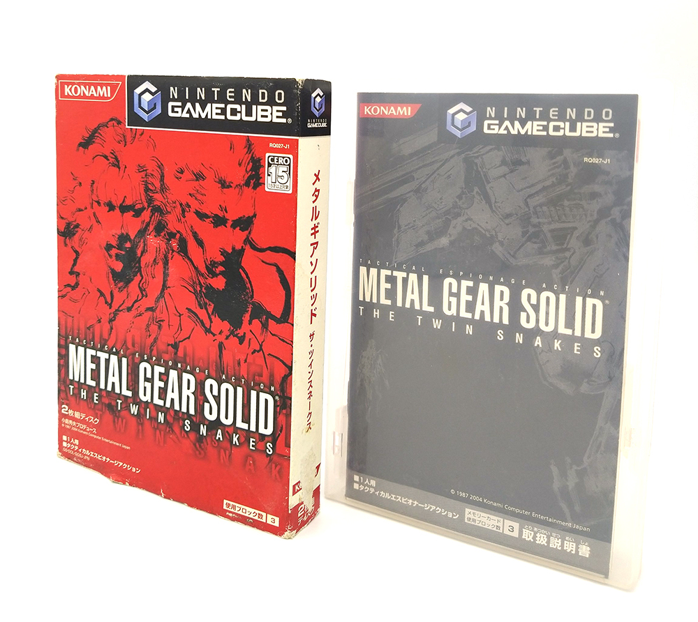 GC ソフト METAL GEAR SOLID THE TWIN SNAKES メタルギア GC ソフト METAL GEAR SOLID THE TWIN SNAKES メタルギア