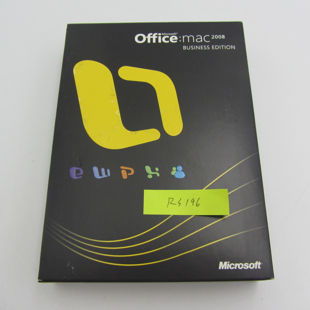 NA-109●Microsoft Office Mac 2008 Business Edition 　ワード / エクセル / パワーポイント Office 2008 APPLE MAC Office_画像1