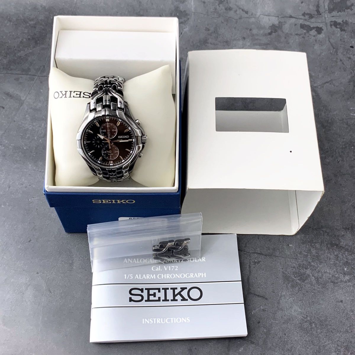 定価8万円】セイコー/SEIKO クロノグラフ SSC139 ソーラー 定価8万円】セイコー/SEIKO クロノグラフ SSC139 ソーラー
