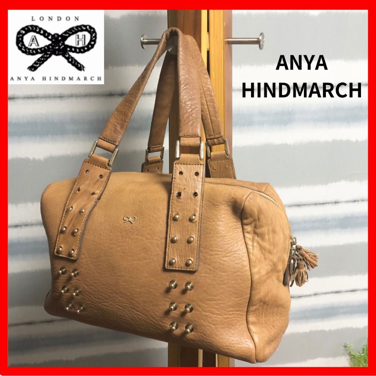 2way仕様/超希少 【ANYA HINDMARCH】アニヤハインドマーチ ミニ 2way仕様/超希少 【ANYA HINDMARCH】アニヤハインドマーチ ミニ