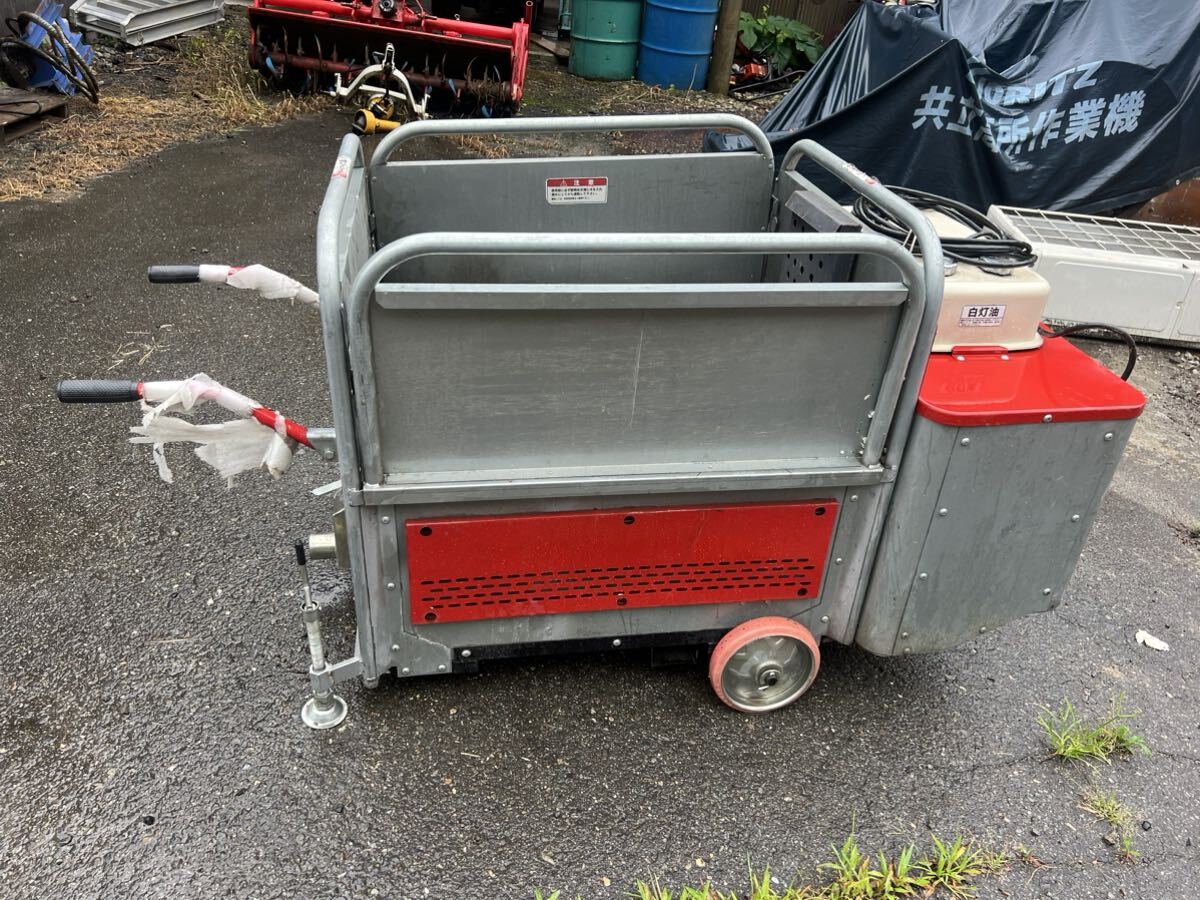 ヒルコ 100V/灯油 移動式 融雪機 融雪王 太郎HR-1500-40GA 中古 ヒルコ 100V/灯油 移動式 融雪機 融雪王 太郎HR-1500-40GA 中古