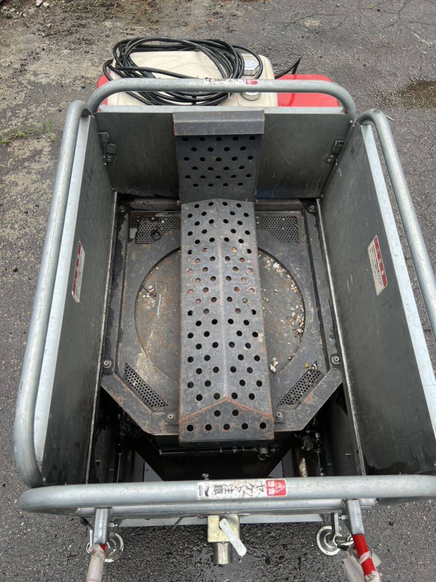 ヒルコ 100V/灯油 移動式 融雪機 融雪王 太郎HR-1500-40GA 中古 ヒルコ 100V/灯油 移動式 融雪機 融雪王 太郎HR-1500-40GA 中古