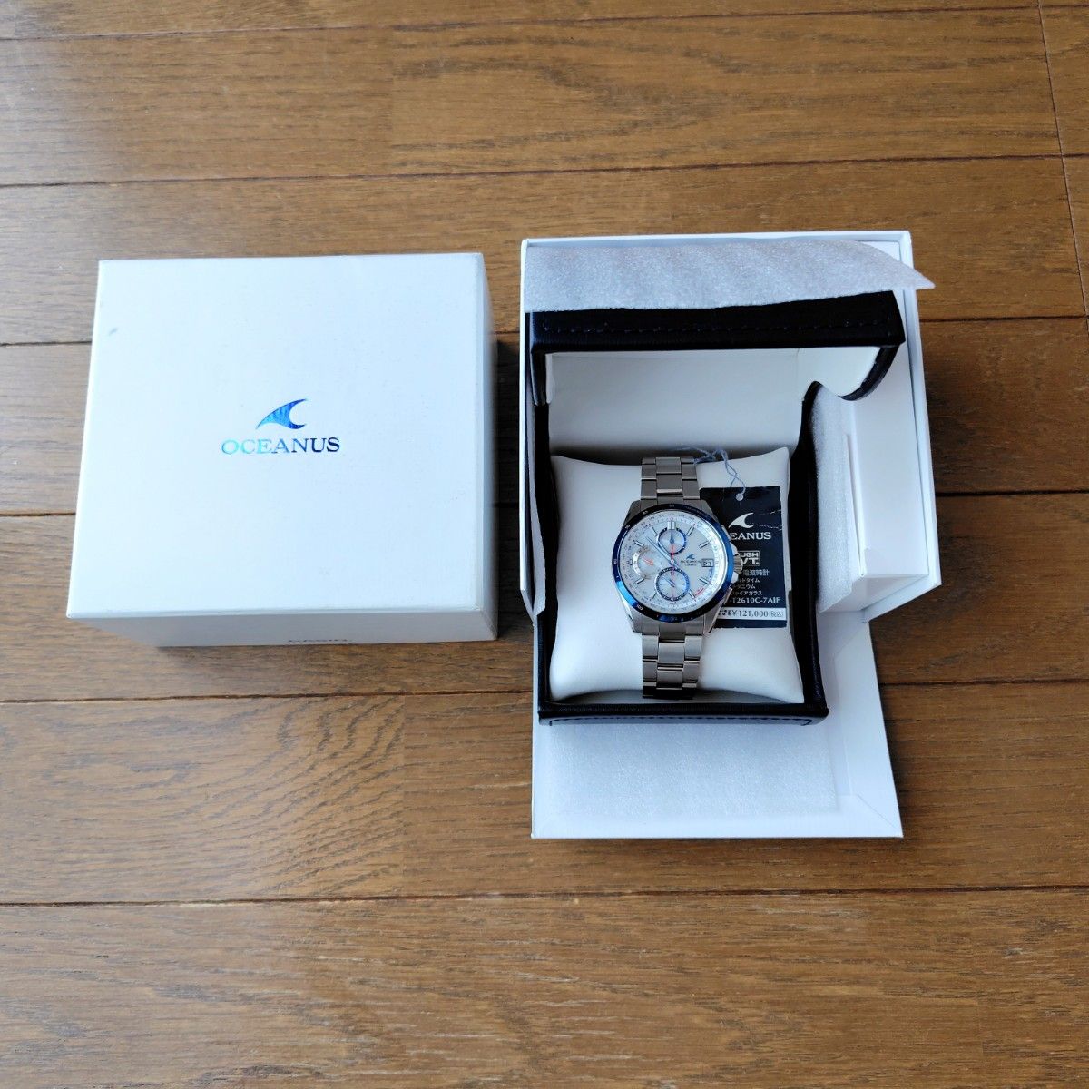 カシオ OCW-T2610C-7AJF オシアナス 極美品 電波ソーラー腕時計 カシオ OCW-T2610C-7AJF オシアナス 極美品 電波ソーラー腕時計
