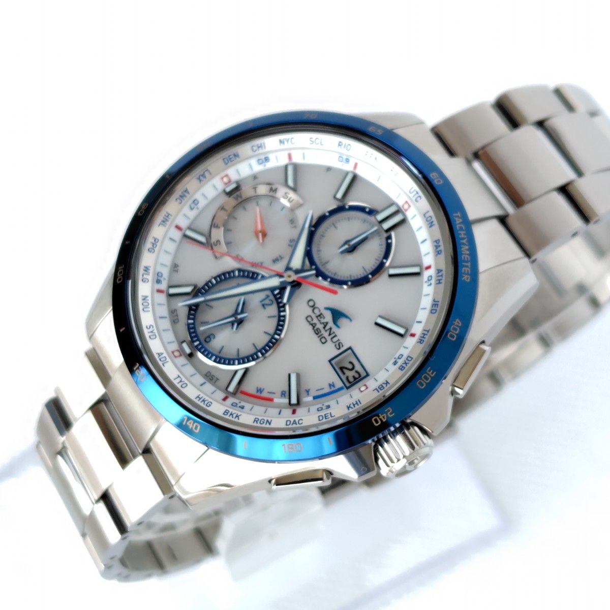 カシオ OCW-T2610C-7AJF オシアナス 極美品 電波ソーラー腕時計 カシオ OCW-T2610C-7AJF オシアナス 極美品 電波ソーラー腕時計