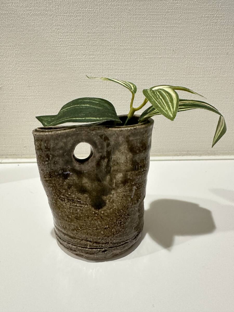 花器 陶器 花瓶 一輪挿し 華道 生け花 いけばな 変形 変形花器 花器 陶器 花瓶 一輪挿し 華道 生け花 いけばな 変形 変形花器