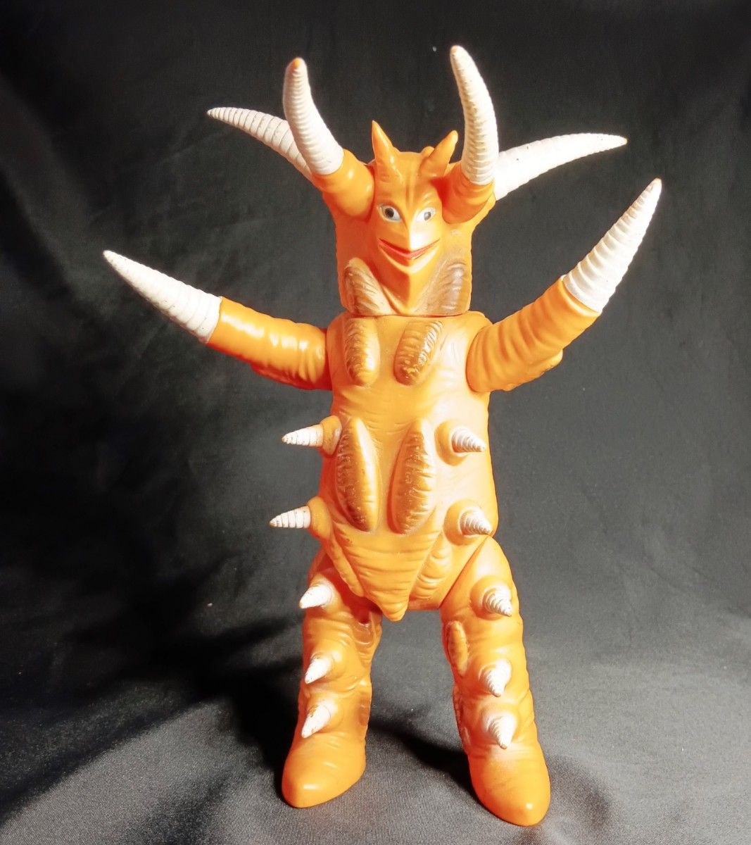 ブルマァク 怪獣 ソフビ ダークロン 当時物 ミラーマン 記名あり ブルマァク 怪獣 ソフビ ダークロン 当時物 ミラーマン 記名あり