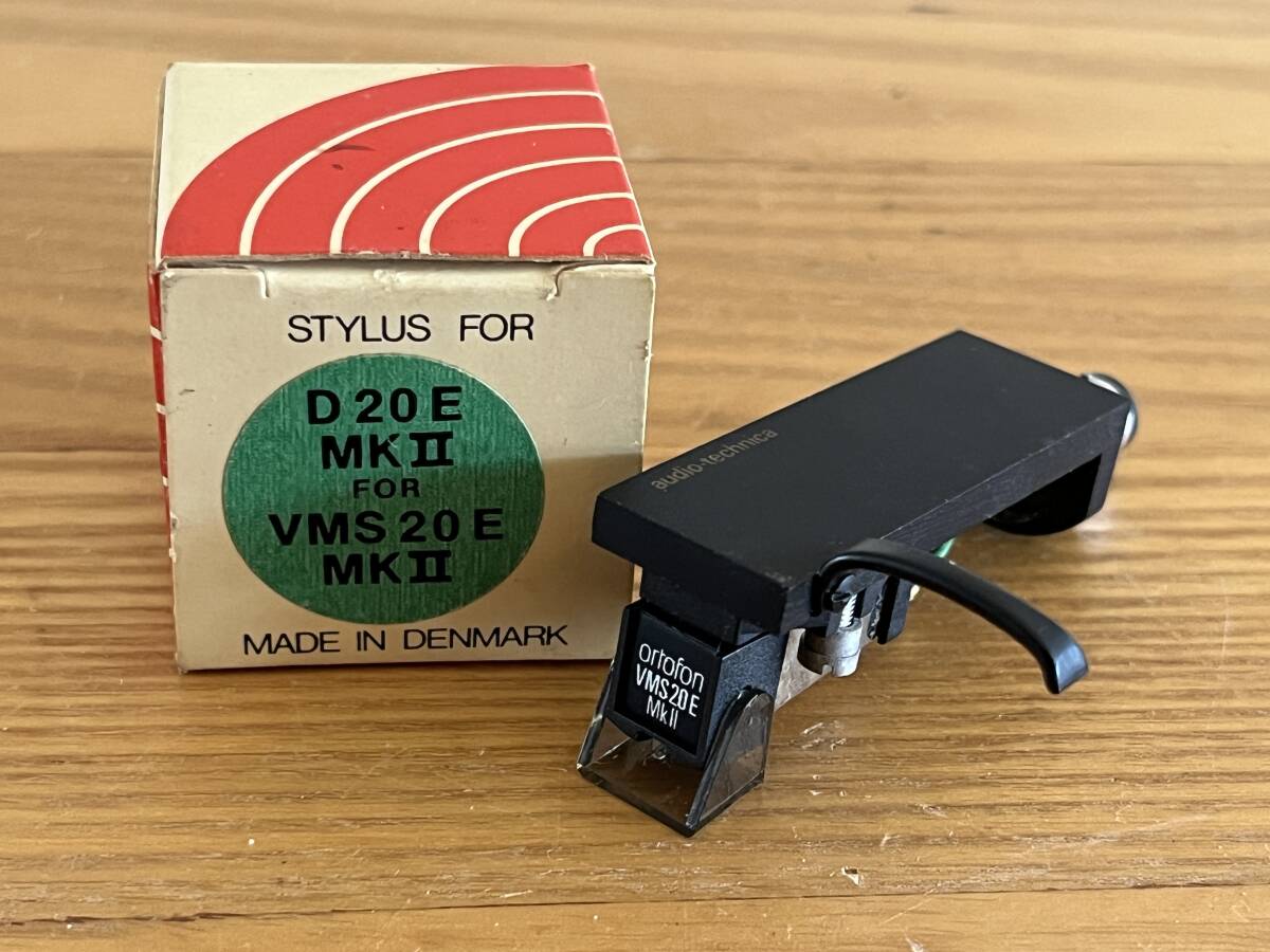 送料込 動作品 ORTOFON VMS20E MKII 純正替針付き オルトフォン 送料込 動作品 ORTOFON VMS20E MKII 純正替針付き オルトフォン