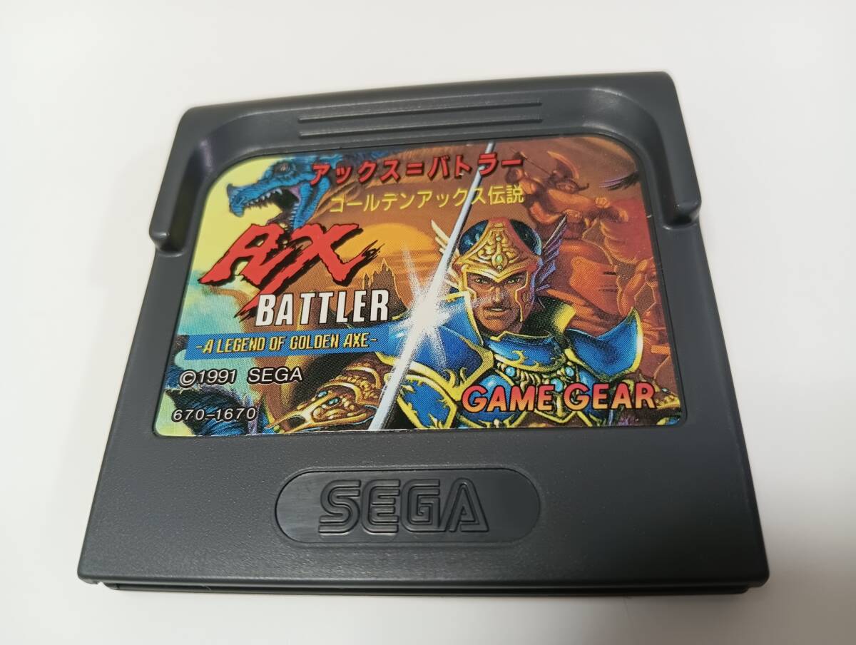 ♯♯GG　アックスバトラー ゴールデンアックス伝説　SEGA　即決 ■■ まとめて送料値引き中 ■■