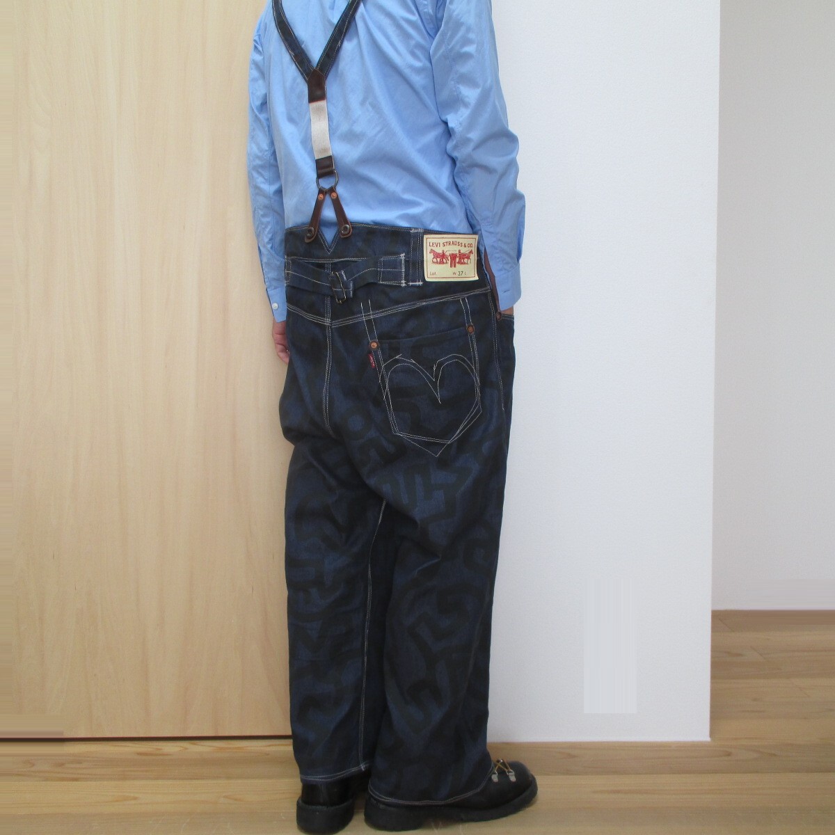 JUNYA WATANABE MAN×Levi's キースへリングプリントサスペンダー JUNYA WATANABE MAN×Levi's キースへリングプリントサスペンダー