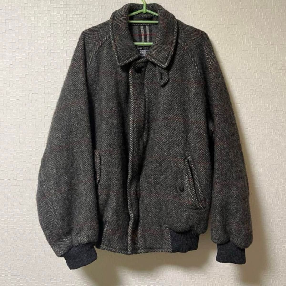 Burberry ツイードヘリンボーン ハリントンジャケット|Yahoo Burberry ツイードヘリンボーン ハリントンジャケット|Yahoo