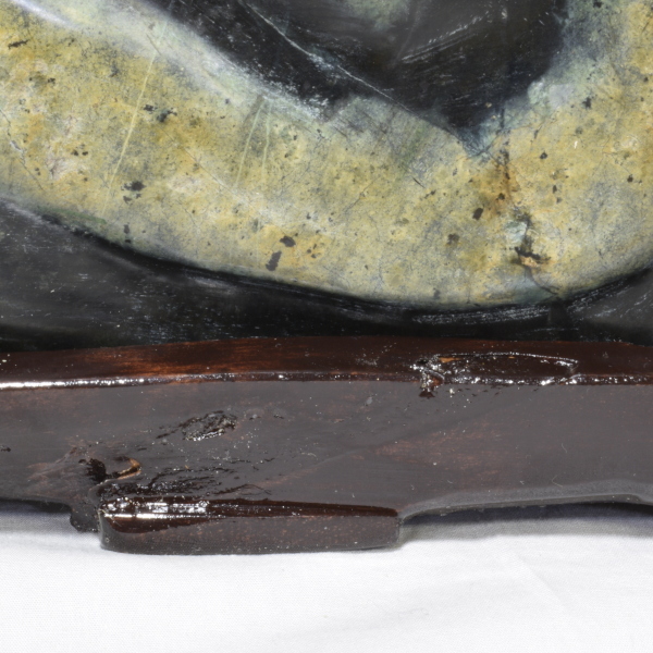 . камень оценка камень .. предмет шт. имеется примерно 3.8kg амулет . исключая . сделано в Японии интерьер змея камень [c1-t-51]