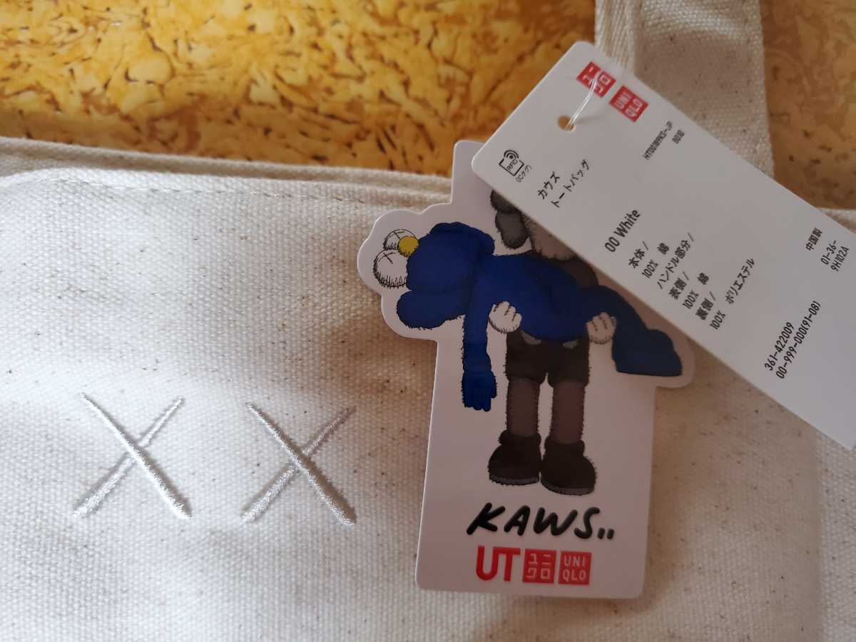 新品 UNIQLO KAWS ユニクロ カウズ トートバッグ 未使用 UT 廃盤 新品 UNIQLO KAWS ユニクロ カウズ トートバッグ 未使用 UT 廃盤