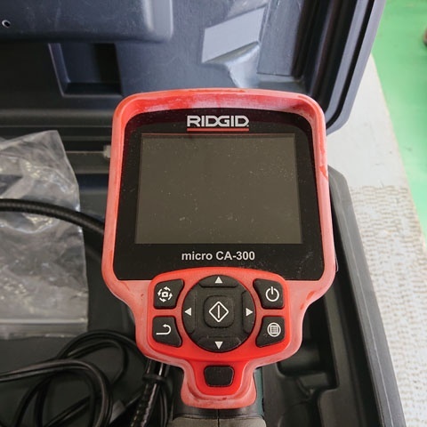 中古現状品】RIDGID リジッド micro CA-300 工業用デジタル検査 中古現状品】RIDGID リジッド micro CA-300 工業用デジタル検査