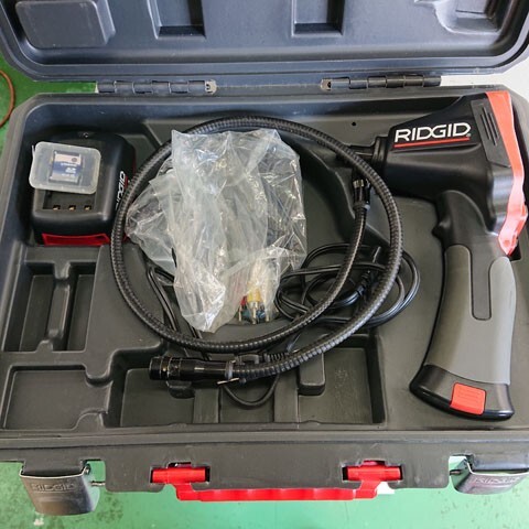 中古現状品】RIDGID リジッド micro CA-300 工業用デジタル検査 中古現状品】RIDGID リジッド micro CA-300 工業用デジタル検査