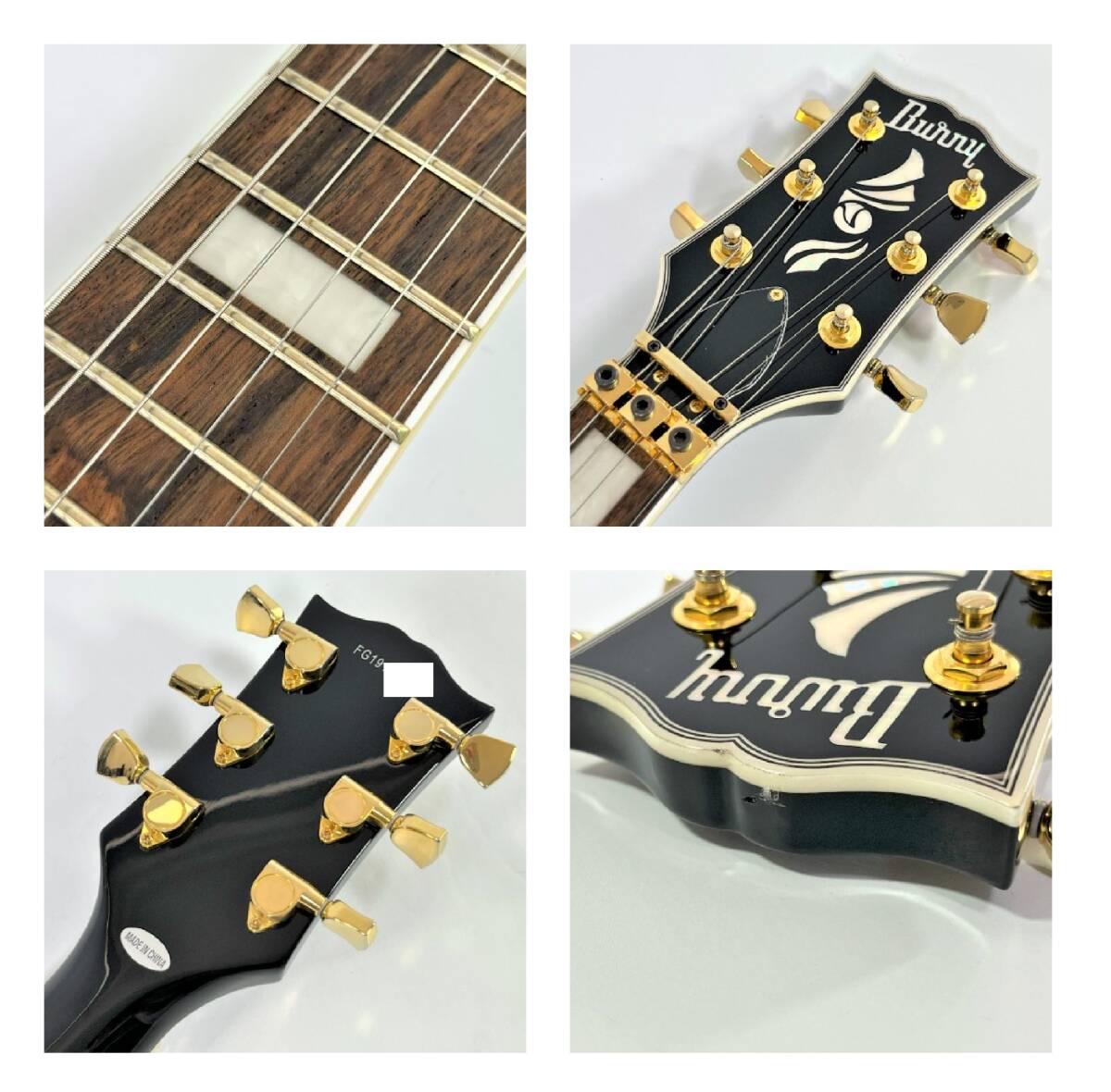 生産終了品 BURNY バーニー RLC-90S レスポールカスタム エレキ 生産終了品 BURNY バーニー RLC-90S レスポールカスタム エレキ