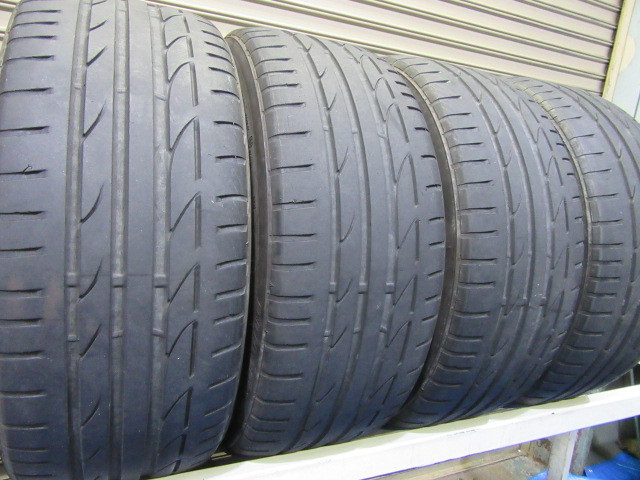 實惠!! 普利司通 225/40R19 POTENZA S0014個一套2015年制中廢輪胎BRIDESTONE 225/40-19 NO,○326    原文:お買い得！！ ブリヂストン 225/40R19 POTENZA S001 4本セット 2015年製 中古タイヤ BRIDESTONE 225/40-19 NO,○326