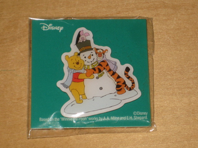 Disney [Pooh Tiger Piglet Snowman (Snowman?)] Лотерея орнамента Pinbatch/Pin