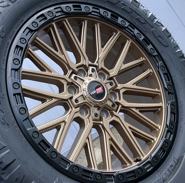新作 新品 VORTEK VRT608 ランドクルーザー250 LC250 20インチマッドタイヤホイールセット NITTO RIDGE GRAPPLER 275/55R20