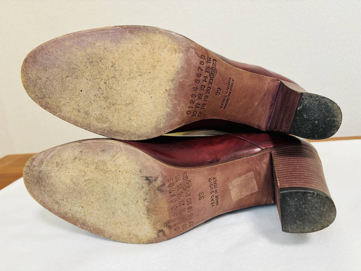 数回着のみ Maison Margiela メゾンマルジェラ レザー ショート 数回着のみ Maison Margiela メゾンマルジェラ レザー ショート