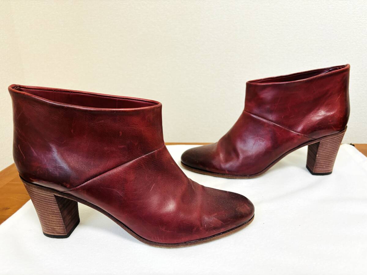 数回着のみ Maison Margiela メゾンマルジェラ レザー ショート 数回着のみ Maison Margiela メゾンマルジェラ レザー ショート