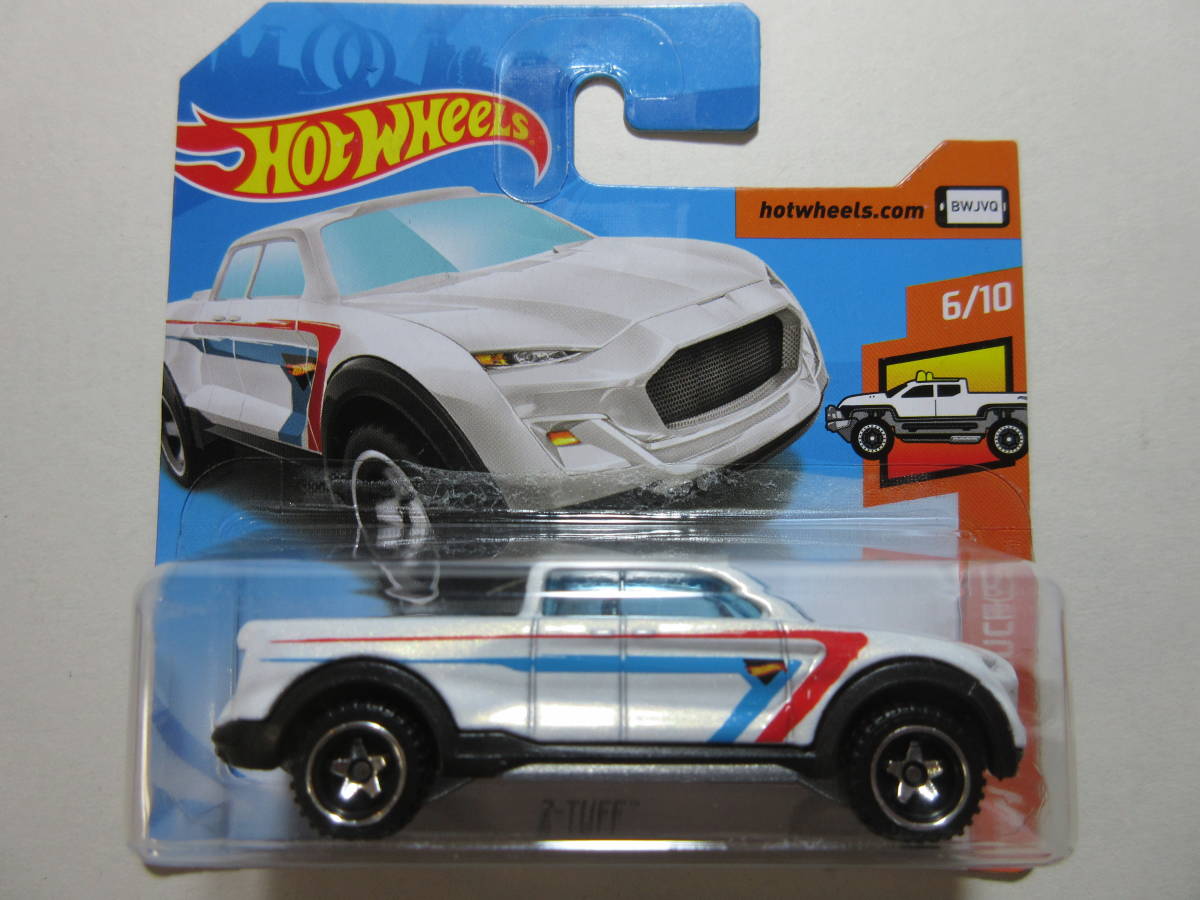 Hot Wheels 2-TUFF HW HOT TRUCKS 6/10 2-タフ USショートカード リック ユング V8 エンジン_画像1