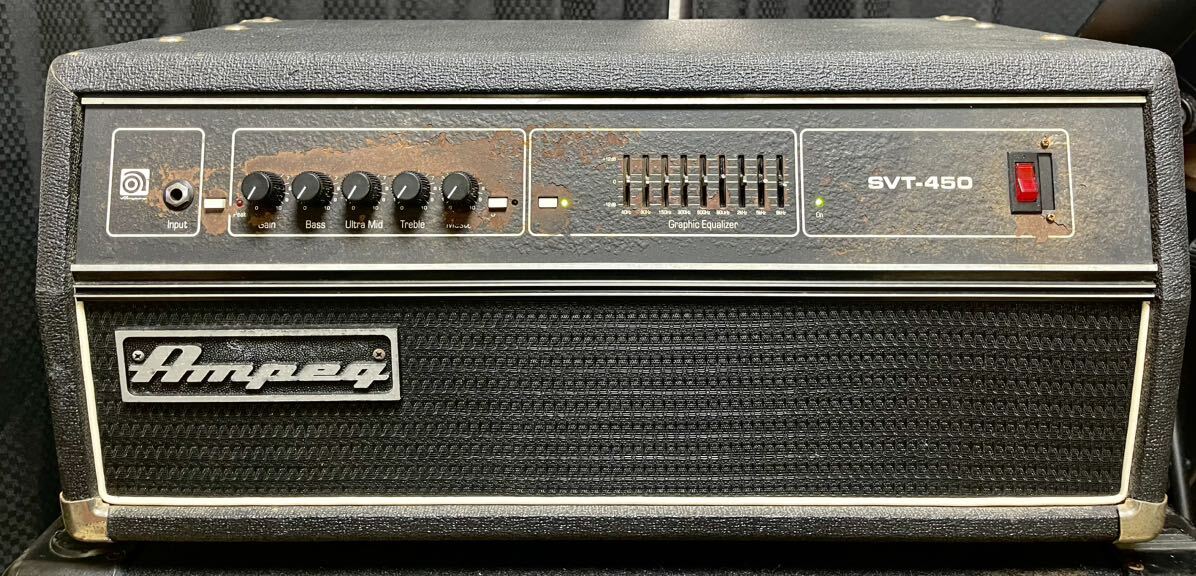 Ampeg SVT-450 ベース用アンプ ジャンク Ampeg SVT-450 ベース用アンプ ジャンク