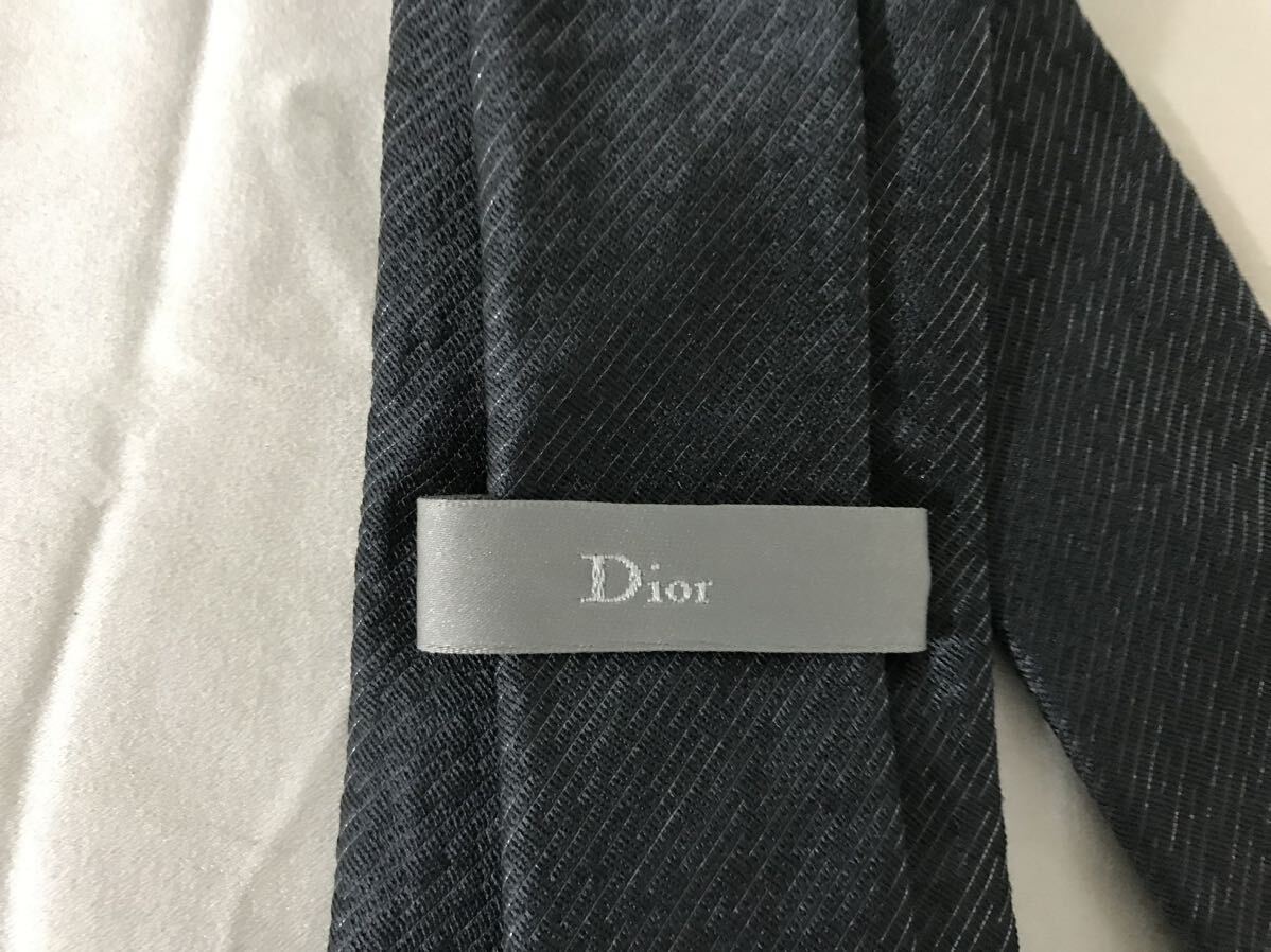 美品本物ディオールオムDior hommeシルクラメ柄ドレスネクタイ 美品本物ディオールオムDior hommeシルクラメ柄ドレスネクタイ
