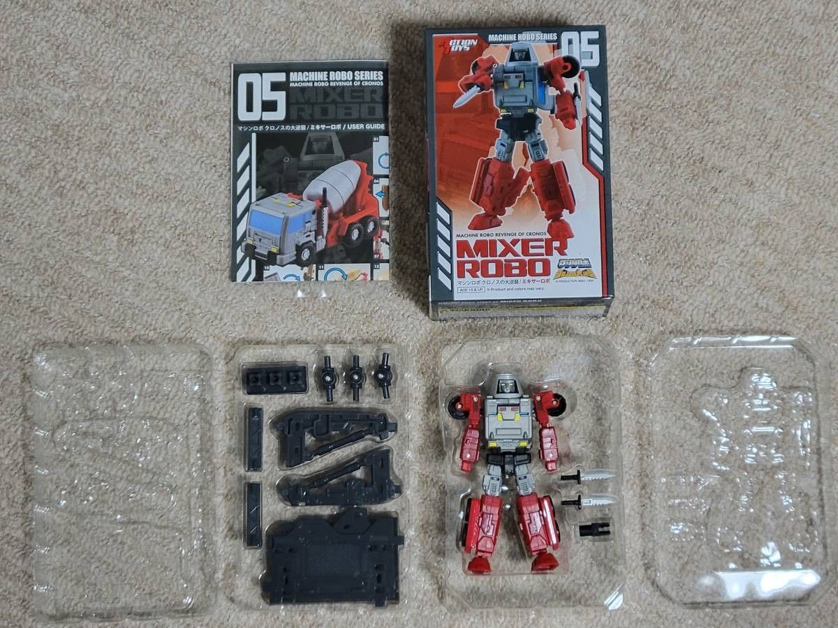 ACTION TOYS マシンロボ クロノスの大逆襲 11種セット ブルー ACTION TOYS マシンロボ クロノスの大逆襲 11種セット ブルー