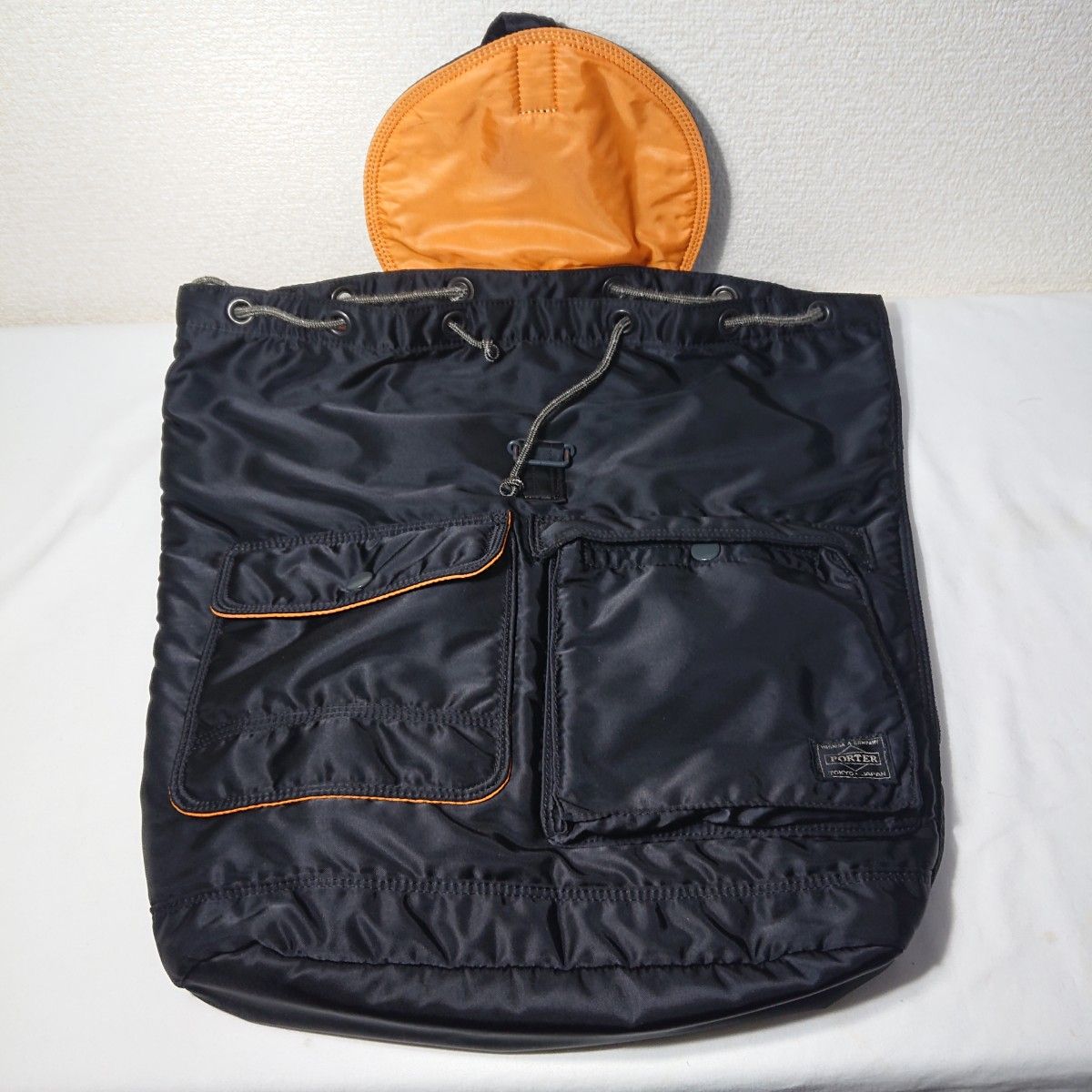 PORTER ポーター タンカー Wポケット リュック バックパック 美 PORTER ポーター タンカー Wポケット リュック バックパック 美