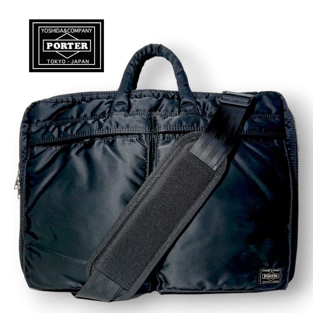 美品 PORTER ポーター タンカー 2way 2層 ブリーフケース 美品 PORTER ポーター タンカー 2way 2層 ブリーフケース