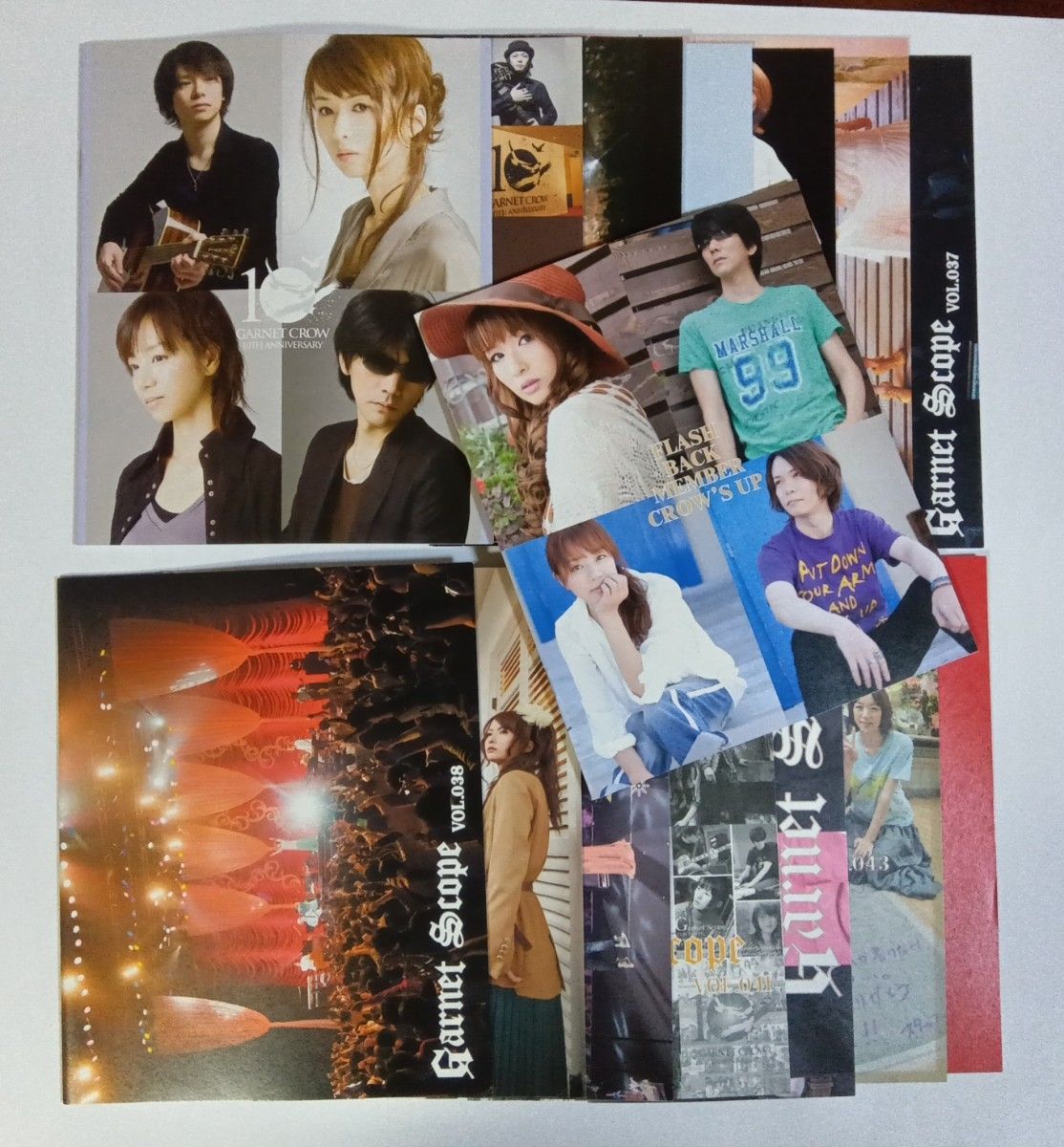 GARNET CROW ファンクラブ 会報 No 1〜44+α 全巻 45冊 G-net GARNET CROW ファンクラブ 会報 No 1〜44+α 全巻 45冊 G-net
