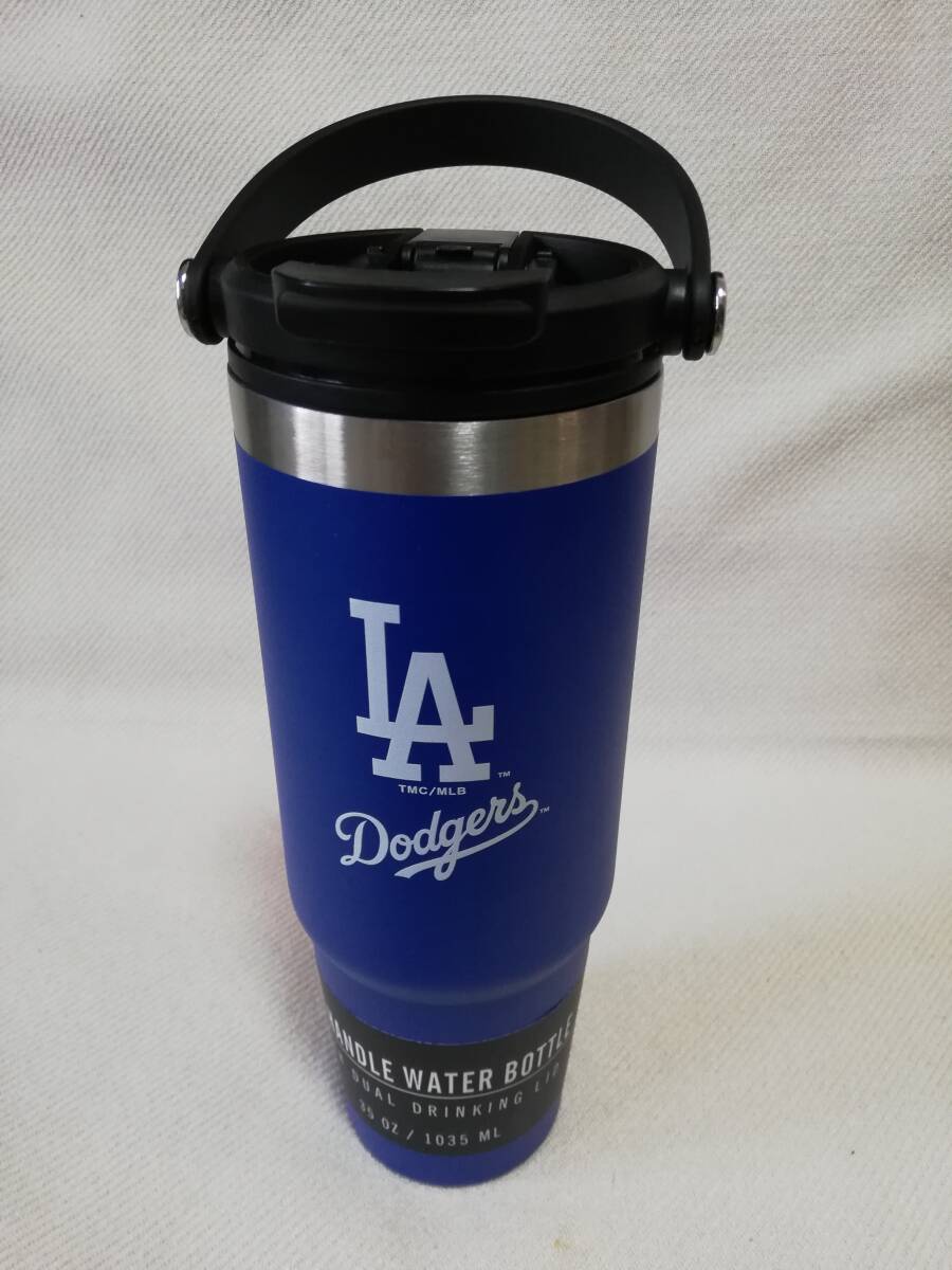 新品未使用 MLB公式 LAドジャース ストラップ付き ステンレス 新品未使用 MLB公式 LAドジャース ストラップ付き ステンレス