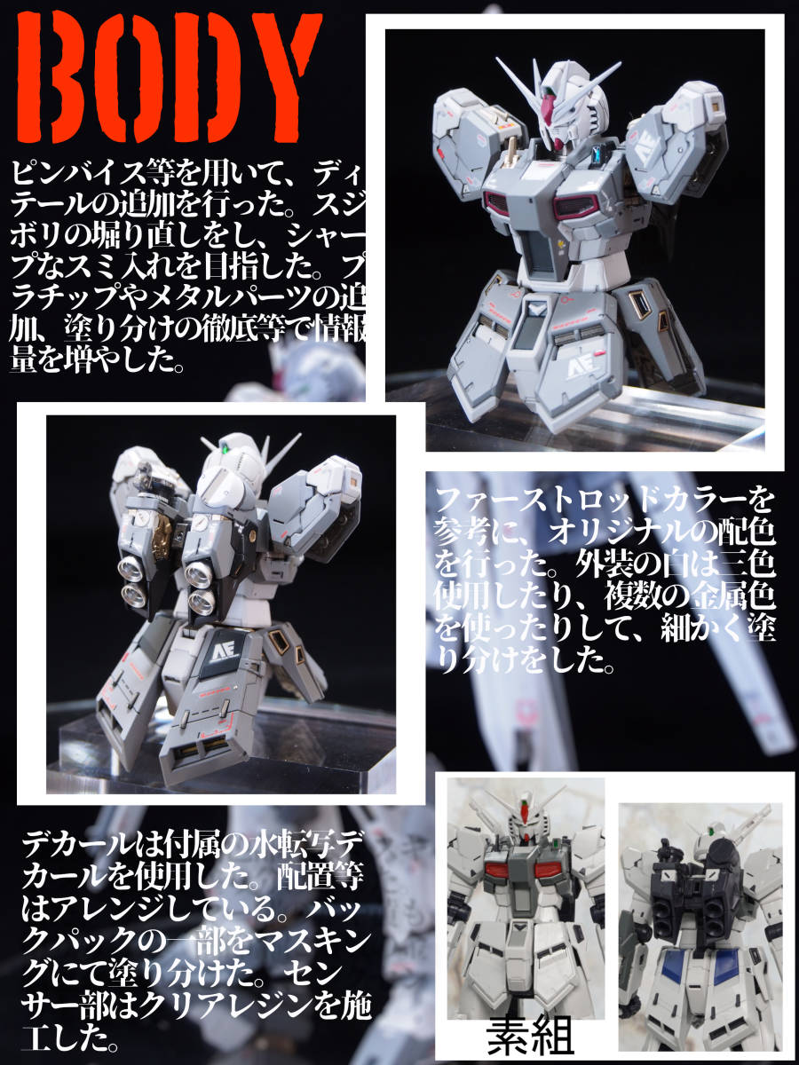 RG νカンダム ファーストロット 全塗装 改修 完成品 塗装済み RG νカンダム ファーストロット 全塗装 改修 完成品 塗装済み