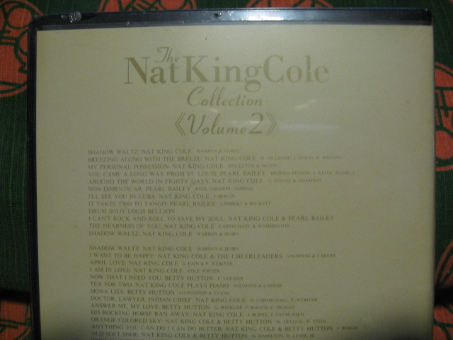 【 подержанный товар  VHS *   не вскрытый  товар 】★... *   гайки  *  ... *  ... *  ...〈...２...〉THE NatKing Coie Collection / Volume ２