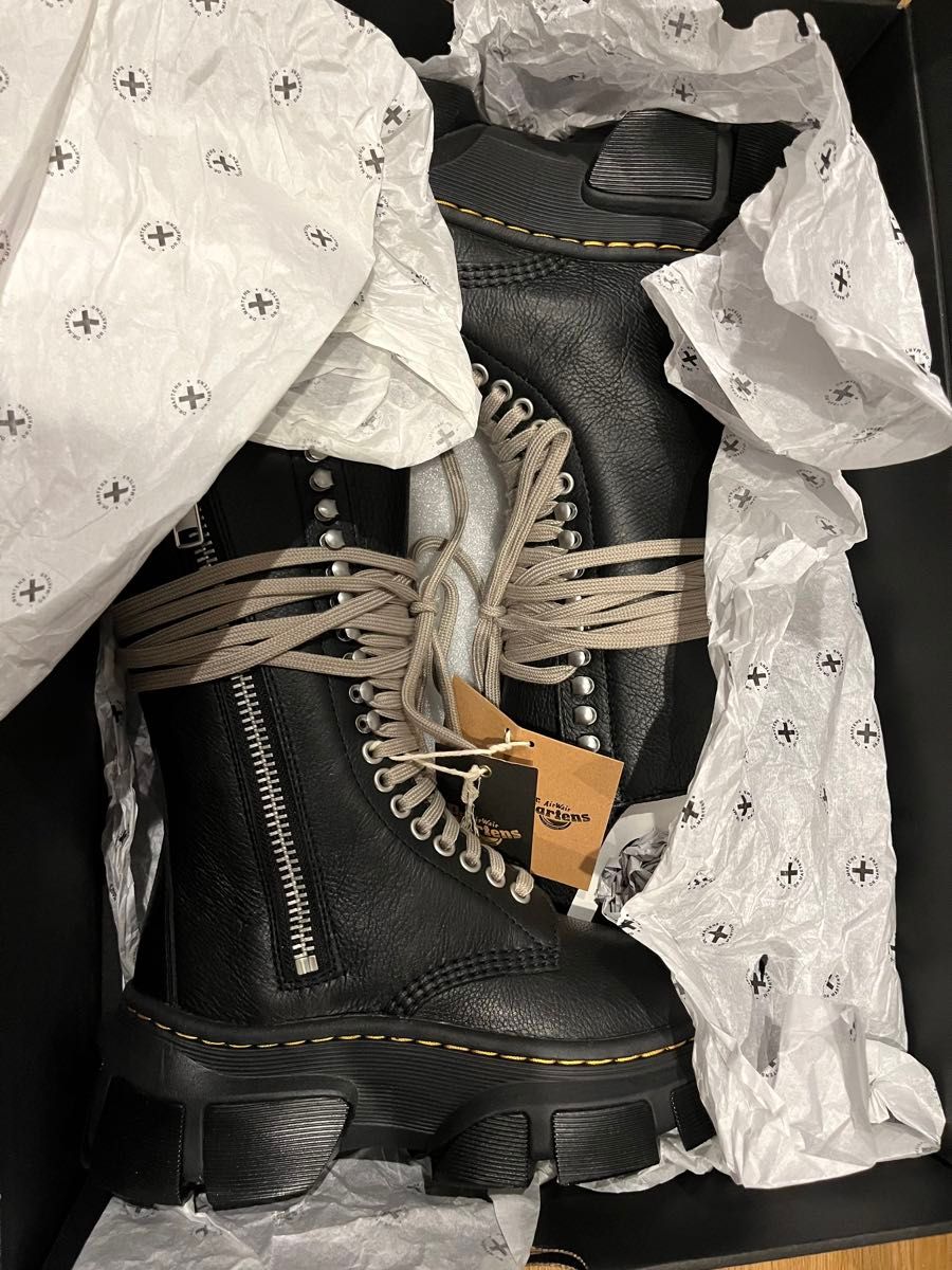 Rick Owens × Dr Martens 1918 DMXLブーツUK5 新品タグ付き Rick Owens × Dr Martens 1918 DMXLブーツUK5 新品タグ付き