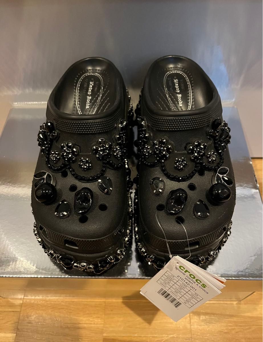 Simone Rocha x Crocs Black 23cm 新品タグ付き Simone Rocha x Crocs Black 23cm 新品タグ付き