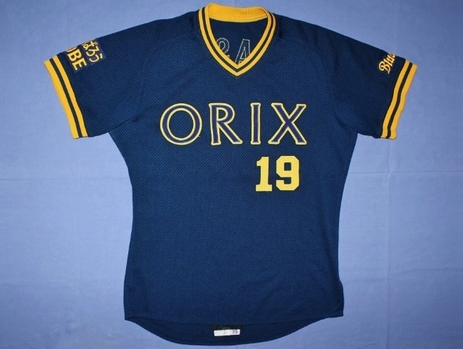 オリックスブルーウェーブ19 フレーザー 1996実使用ユニフォーム オリックスブルーウェーブ19 フレーザー 1996実使用ユニフォーム