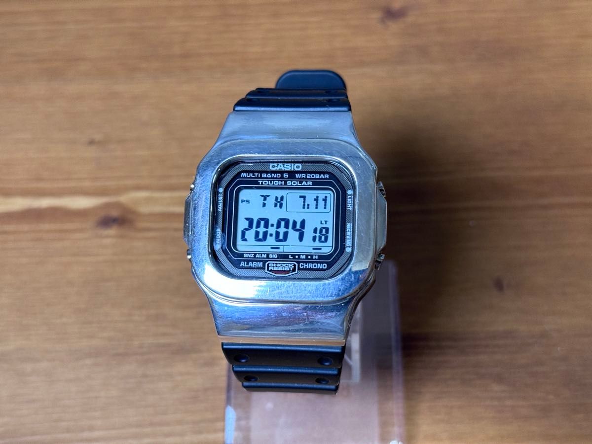 DAMUE 5600 Silver カスタム G-SHOCK GW-5000U-1JF|Yahoo DAMUE 5600 Silver カスタム G-SHOCK GW-5000U-1JF|Yahoo